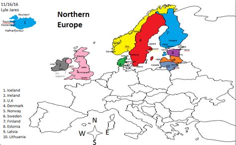 Countries Of Northern Europe Northern Europe Project
