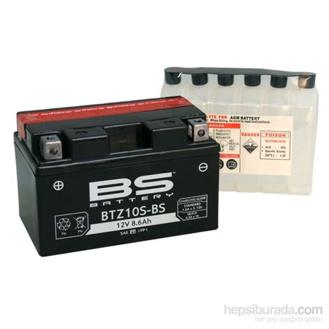 Bs Battery Btz10s Bs Ytz10s Bs 12v 86ah 190cca Agm Fiyatı