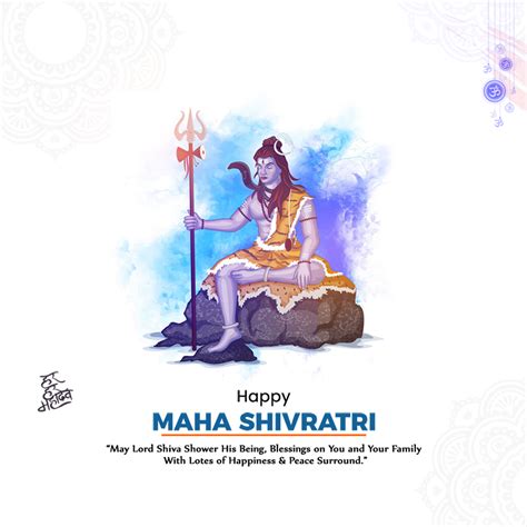 Download Lord Shiva For Maha Shivratri Banner Template Design Free