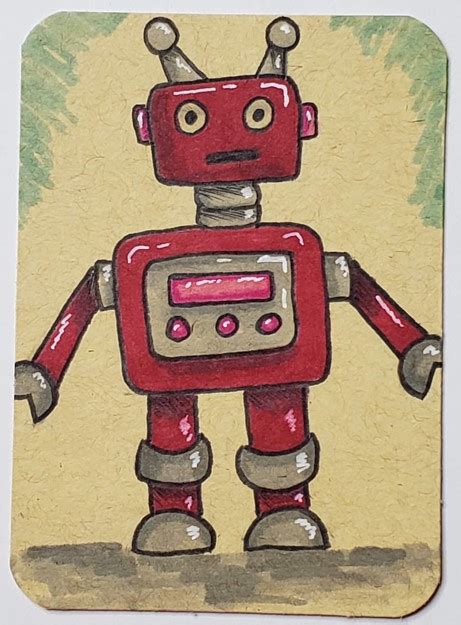 How To Draw Robots Using Shapes And Forms Art By Ro