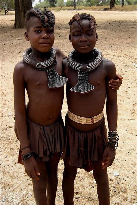 The Beautiful Himba People Of Namibia Their Hairstyles Communicate Age