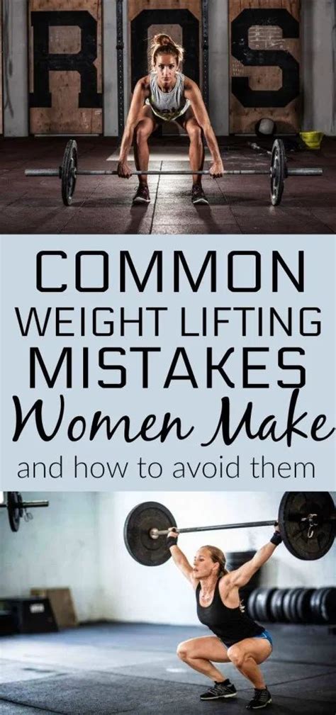 A Woman Squats With The Words Common Weight Lifting Makes Women Make
