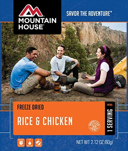 Mountain House Rice And Chicken Single Serve 4 Pack Henricks Outdoors