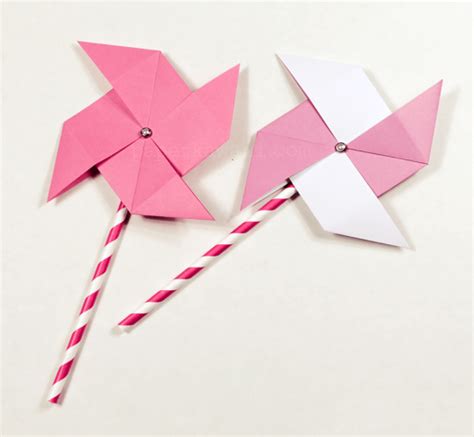 Traditional Pinwheel Origami Paperized Crafts