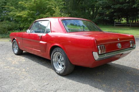 1965 Mustang Coupe Red V8 Nice Shape Classic Ford Mustang 1965 For Sale
