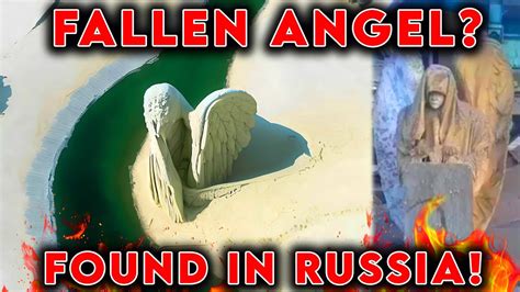 Fallen Angel Statue Discovered In Russia Euphrates River