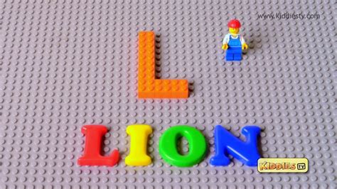 Lego Alphabet A To Z Stop Motion Lego Movie Brick Builder Abc