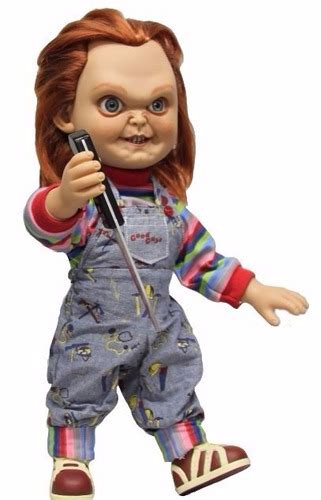 Chucky Brinquedo Assassino 38 Cm Fala Frases Mezco R 94999