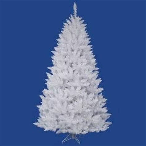 Vickerman 55 Sparkle White Spruce Artificial Christmas Tree Unlit
