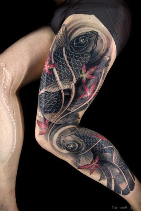 80 Magnificent Fish Tattoos For Leg Tattoo Designs