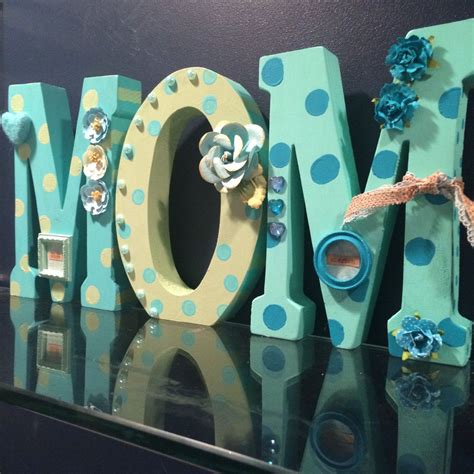 ON SALE CLEARANCE Mom Wood Block Letters Mother S Day Etsy Mom