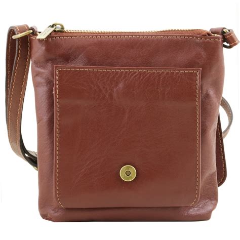 Leather Crossbody Bag Sasha Domini Leather