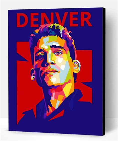 Denver Pop Art Paint By Numbers Paint By Numbers Pro