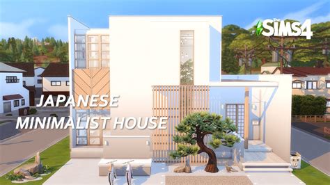Japanese Minimalist House │ Stop Motion │ The Sims 4 │ No Cc Youtube