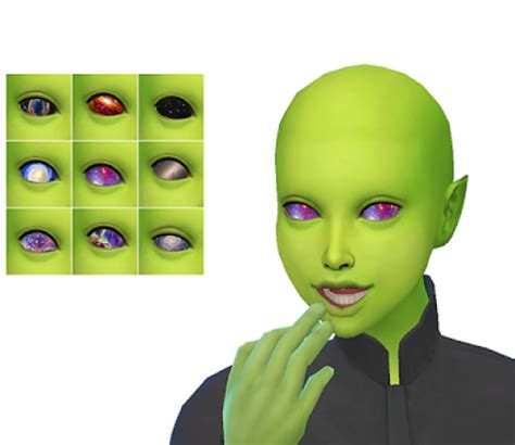 Sims 4 Alien Eye Colors
