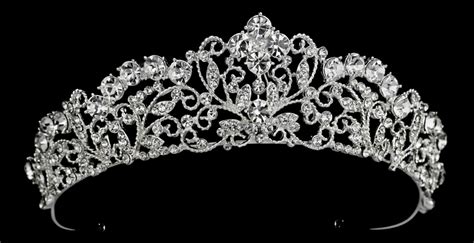 Vintage Scroll Bridal And Quinceanera Tiara In Silver Gold Rose Gold