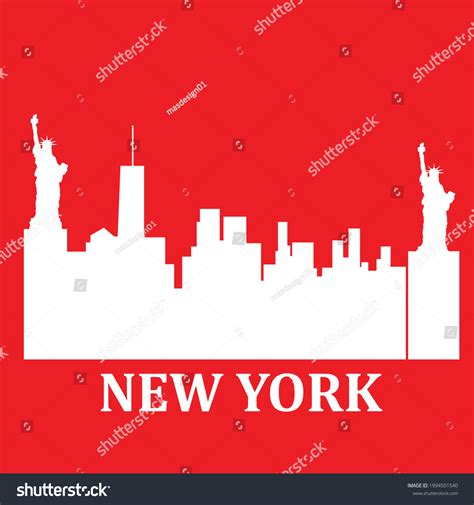 New York City Vector Art Stock Vector Royalty Free 1994501540