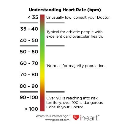 Average maximum heart rate, 100%. What Is A Normal Resting Heart Rate? - Adam Sharp - Medium