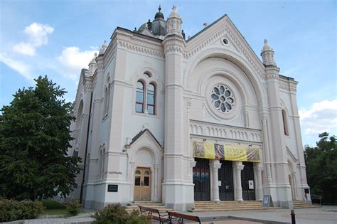 Szolnok Old Synagogue West View Built In 1987 98 On The Flickr