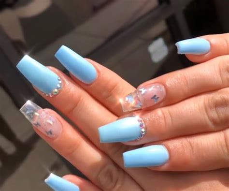Pin By Oaklyx On †beauty† In 2020 Clear Acrylic Nails Acrylic Nails