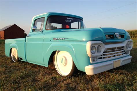 A Baggedtwin Turbo 60 Ford F100 Pickup Speedhunters