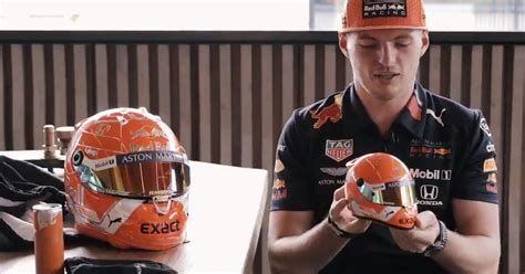 Altijd actueel max verstappen formule 1 nieuws. Max Verstappen presenteert speciale helm voor GP België ...