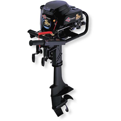 Briggs And Stratton® 5 Hp 4 Cycle Outboard Motor 73290 Freshwater