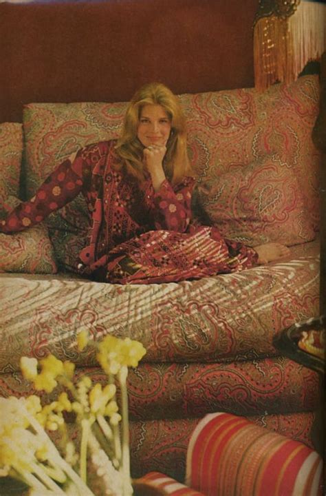 Candice Bergen At Her Californa Home Photograph By Henry Clarke For