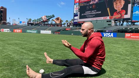 Baseball Players Are Staying Mindful On The Diamond With Barefoot Walks