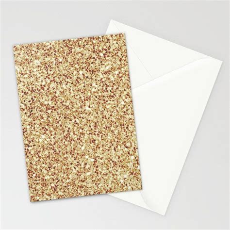 Elegant Gold Glitter Stationery Cards Glitter Cards Stationery Cards