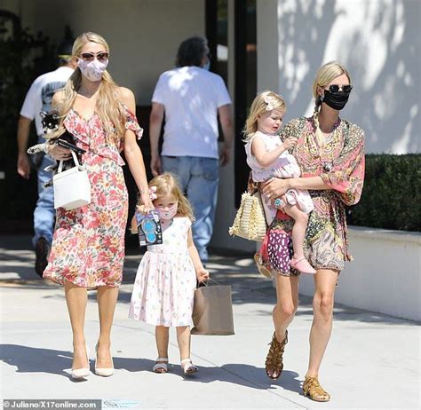 Paris Hilton And Sister Nicky Take Nicky S Daughters Shopping