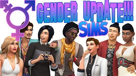 Sims 4 Updates Gender Settings Trans Clothing Pref And More Progressive Update Youtube