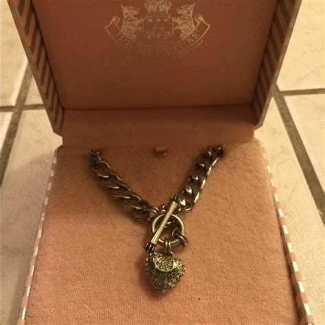 Juicy Couture Pave Necklace Pave Necklace Juicy Couture Jewelry