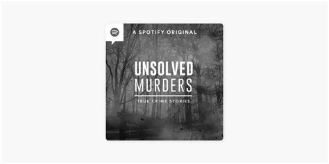 ‎unsolved Murders True Crime Stories On Apple Podcasts