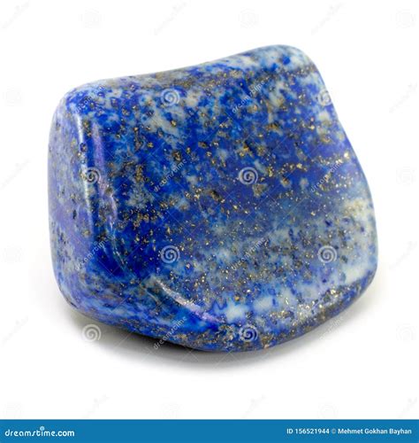 Saturated Blue Color Lapis Lazuli Gemstone With Golden Color Pyrites