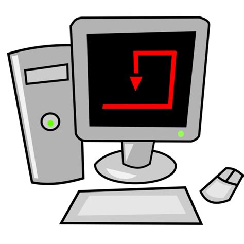 Computer Cartoon Desktop Png Svg Clip Art For Web Download Clip Art