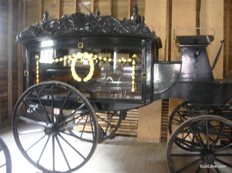 Funeral Carriage For Carrying The Coffin Via Sovereign Hill Australia