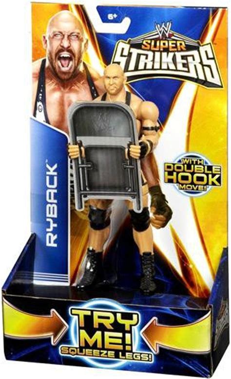 Wwe Wrestling Super Strikers Ryback 6 Action Figure Mattel Toys Toywiz