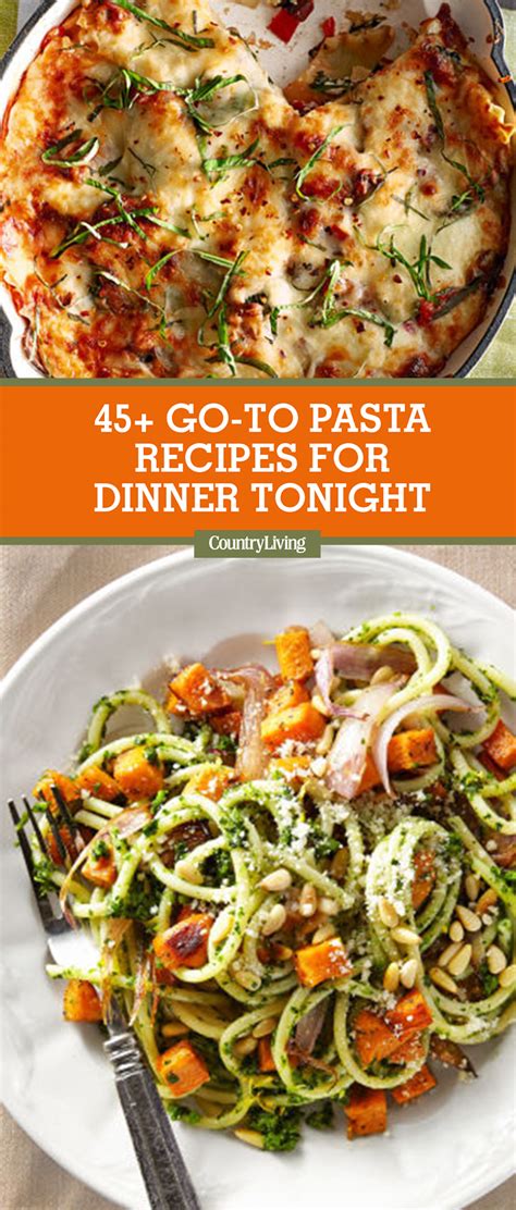 45 Easy Pasta Dinner Recipes - Best Family Pasta Dishes