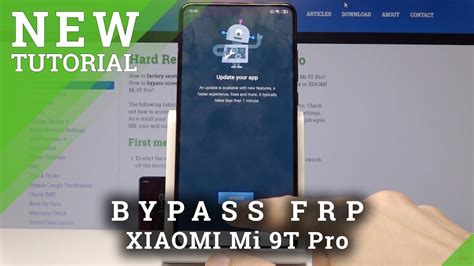 How To Bypass Google Verification In XIAOMI Mi T Pro FRP Unlock YouTube