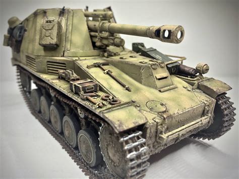 Tamiya Wespe Sdkfz124 First Blog Build Complete Ready For