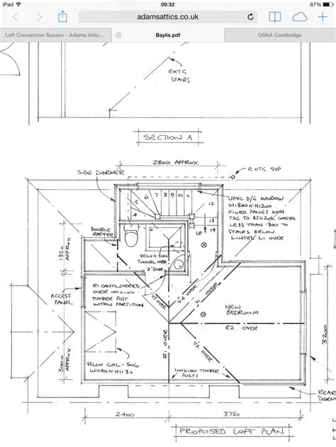 Side Elevation Floor Plan Attic Conversion Floor Plans How To Plan