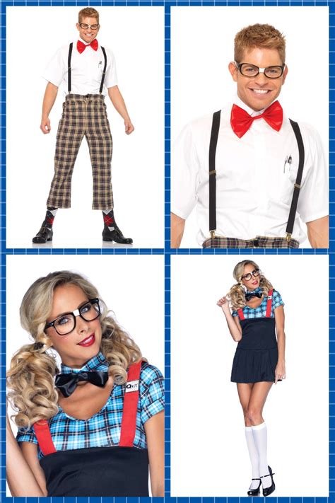 Nerd Alert Break Out Those Pocket Protectors This Halloween In The Naughty Nerd And Nerdy Ned