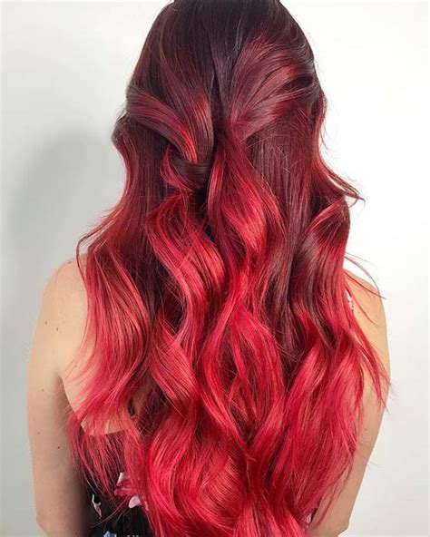 Long black hair with subtle red highlights next, we have another beautiful way to wear black hair with red highlights. 23 Red and Black Hair Color Ideas for Bold Women | Page 2 ...