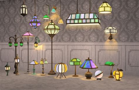 Mod The Sims Lamp Collection Sims Sims 4 Sims 4 Build