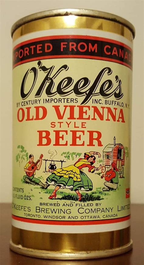 Okeefes Old Vienna Beer Canadian ~ C1950 Beer Brands Beer