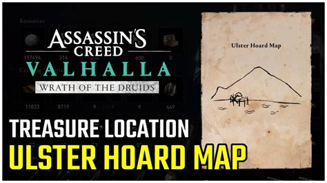 Ulster Hoard Map Treasure Location Wrath Of The Druids AC Valhalla