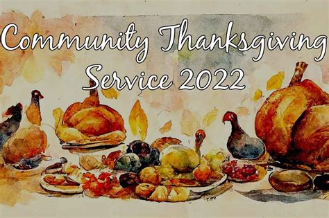 Community Thanksgiving Service Calvary Baptist Church
