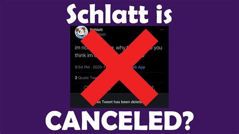 What Did Schlatt Do Youtube