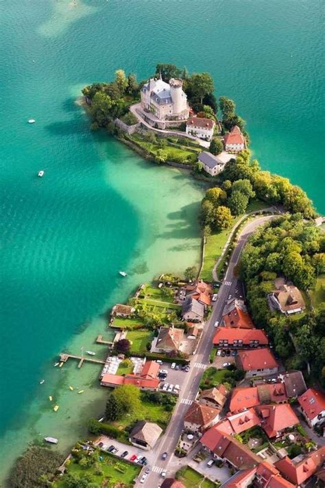 The Ruphy Castle In Annecy Lake France Annecy Beautiful Places